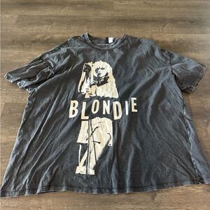 H&M Black Blondie Graphic Short Sleeve Tee